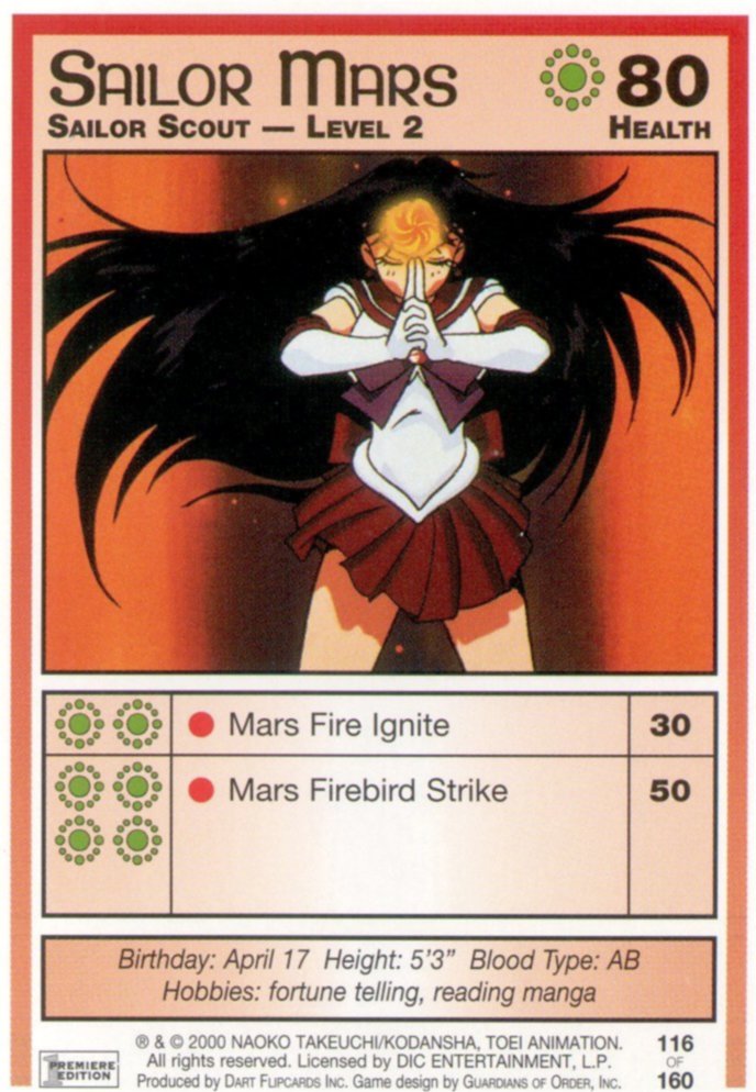 Sailor Mars, Level 2